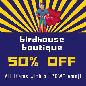 💥POW!!!! 50% OFF